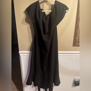Black dress perfect for wedding or black tie event